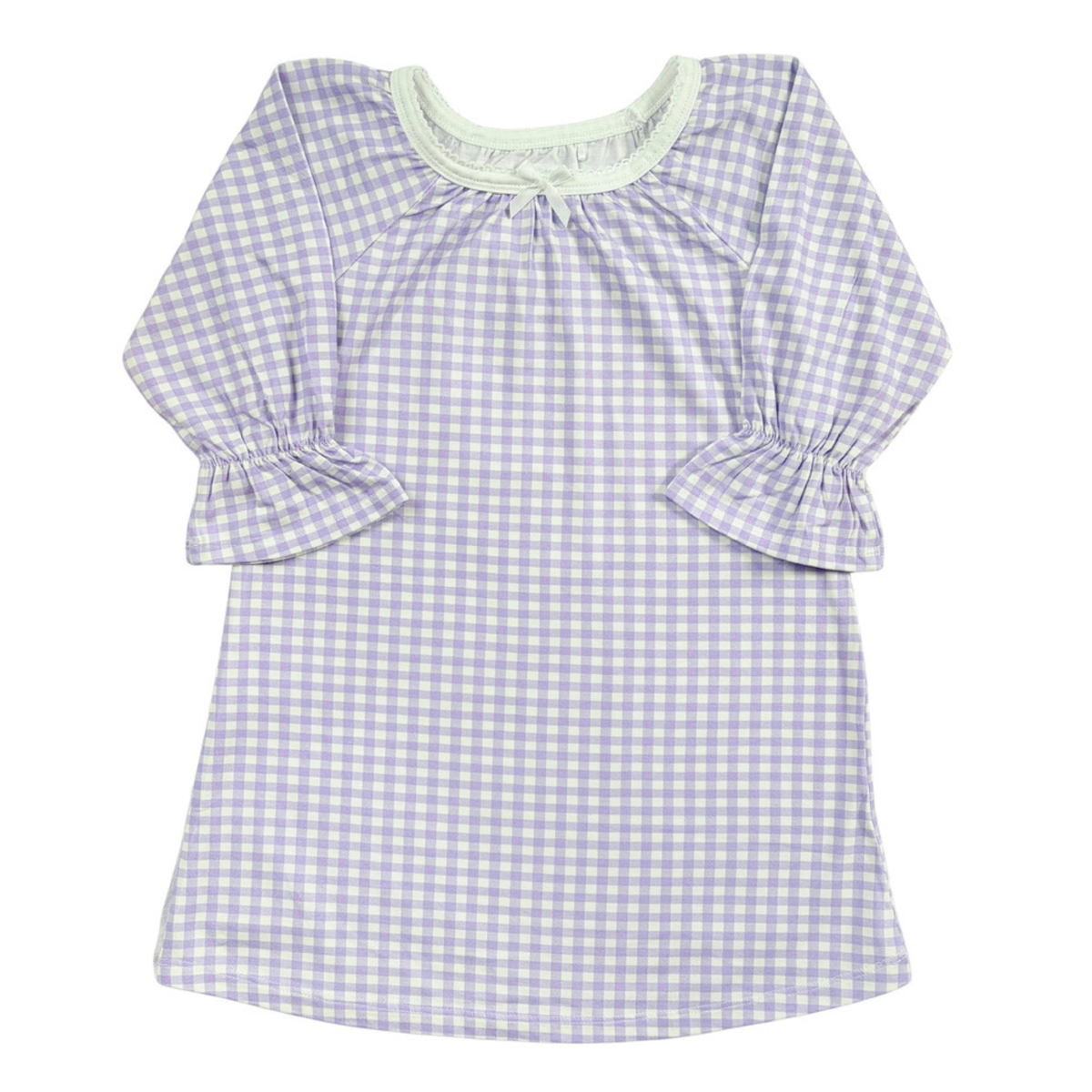The Grace — Lavender Gingham