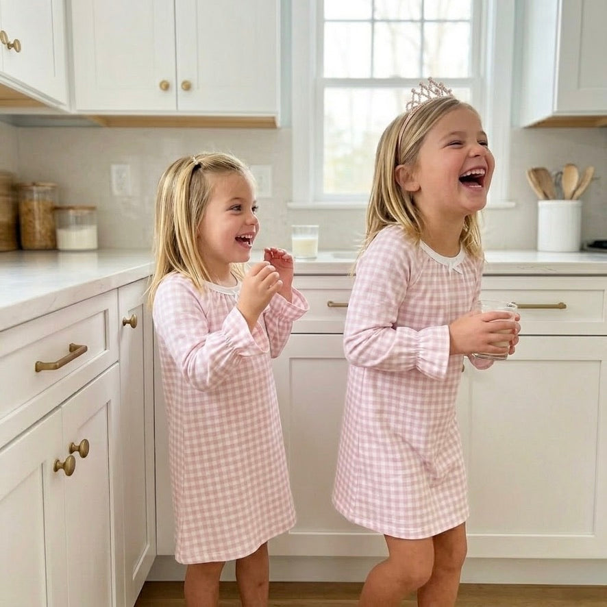 The Grace — Blush Gingham