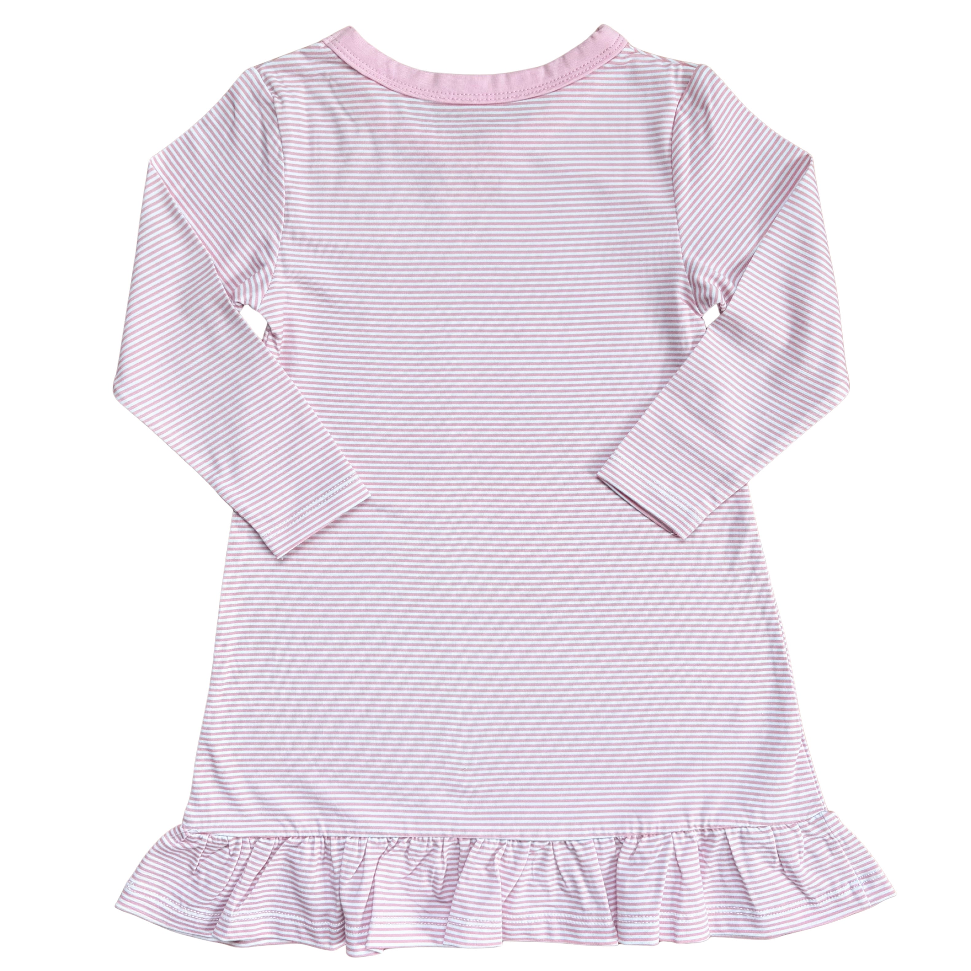 The Caroline — Pink Micro Stripe