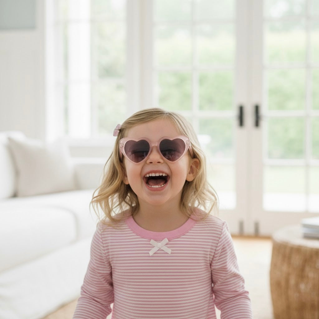 The Caroline — Pink Micro Stripe