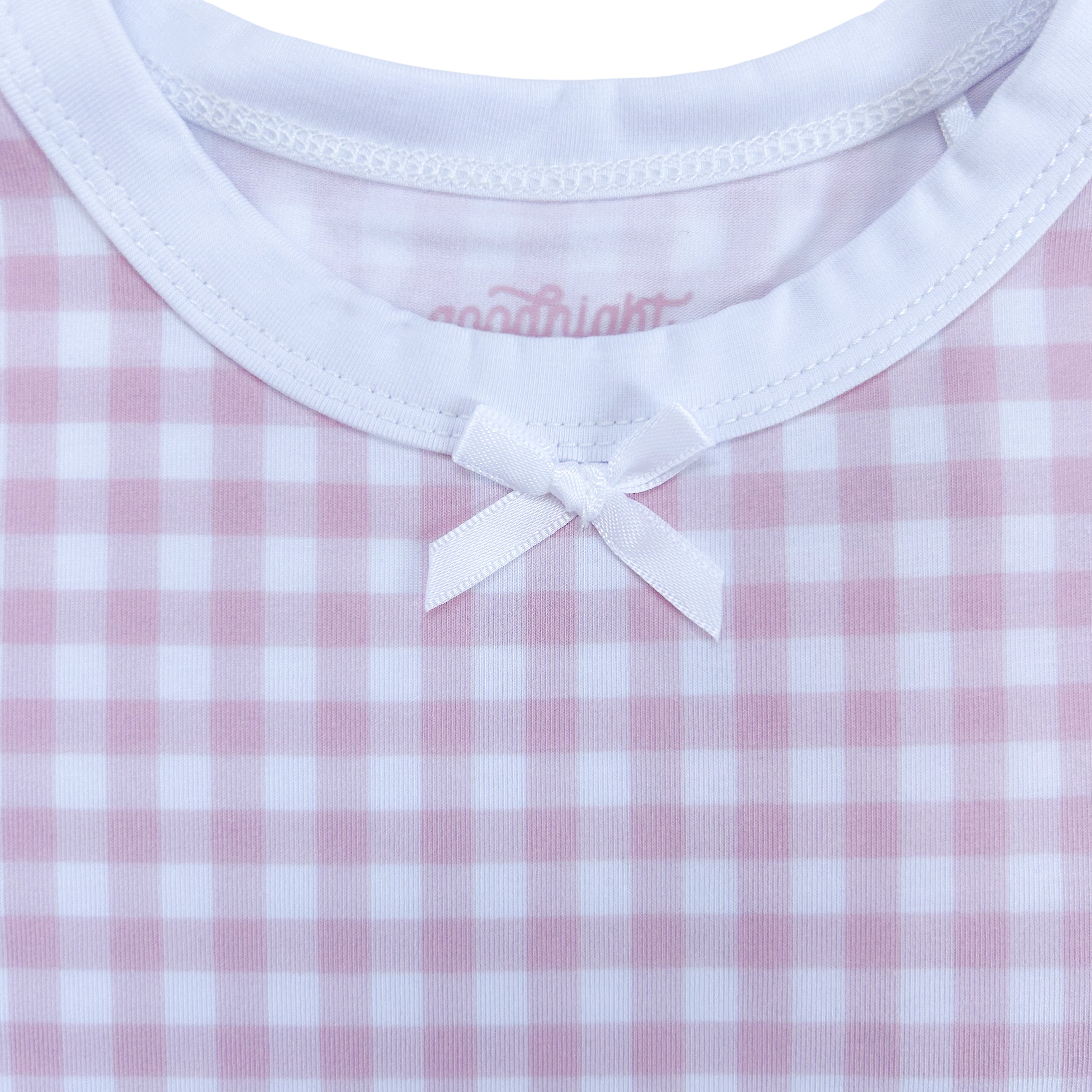 The Claire — Blush Gingham