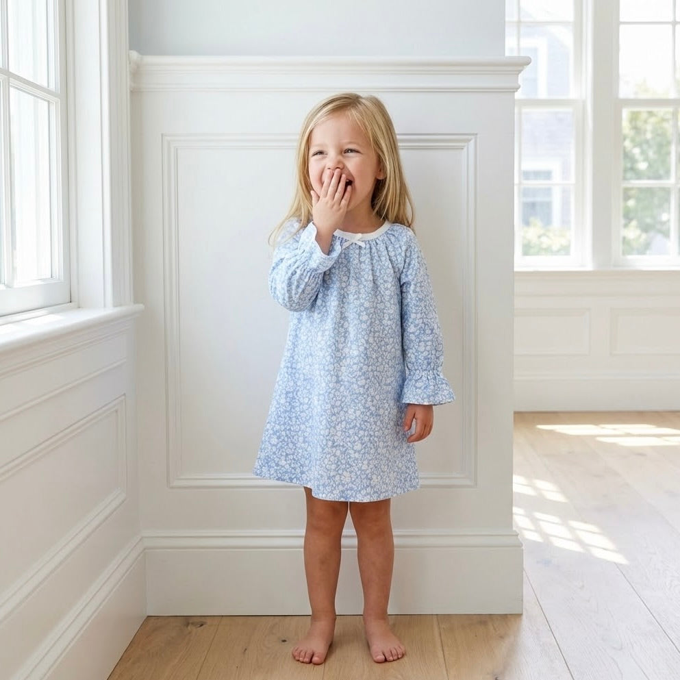 The Grace — Blue Floral